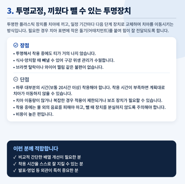 건대역교정치과 메탈·세라믹·투명교정, 나한테 맞는 건 뭘까? 치아교정 나에게 맞는 선택은 관련 이미지 5
