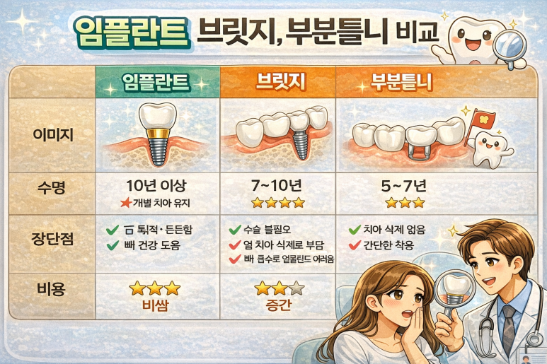 장안동임플란트, 치아 하나 빠졌는데... 꼭 임플란트를 해야 할까요? 관련 이미지 6