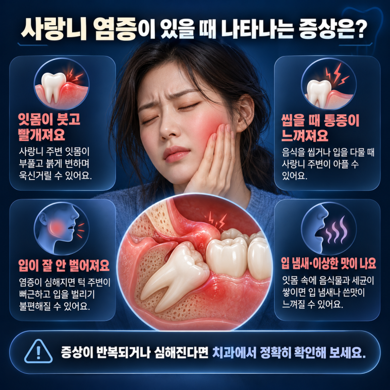 구의동치과, 사랑니 잇몸이 붓고 아프다면? 원인과 대처 방법 관련 이미지 3