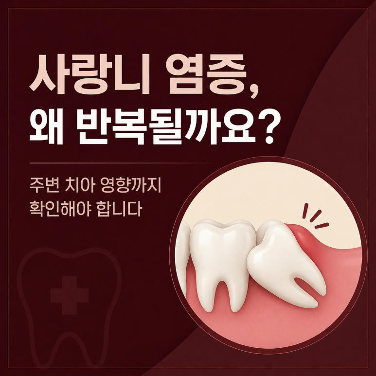 Seongsu-dong Dental Clinic: Why Wisdom Tooth Inflammation Happens and Why Care for Surrounding Teeth Matters image 1