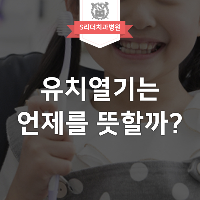 유치열기는 언제부터 언제까지의 기간을 말하나요? 관련 이미지 1