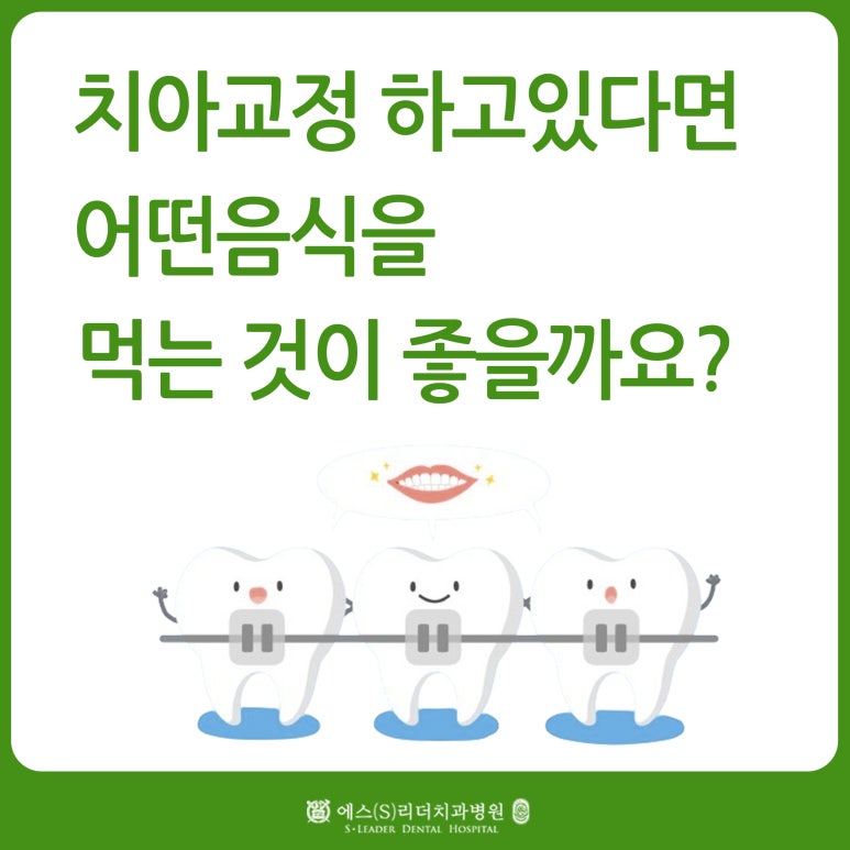 [Seongsu-dong Dental Clinic] What Foods Should You Eat During Orthodontic Treatment? image 1