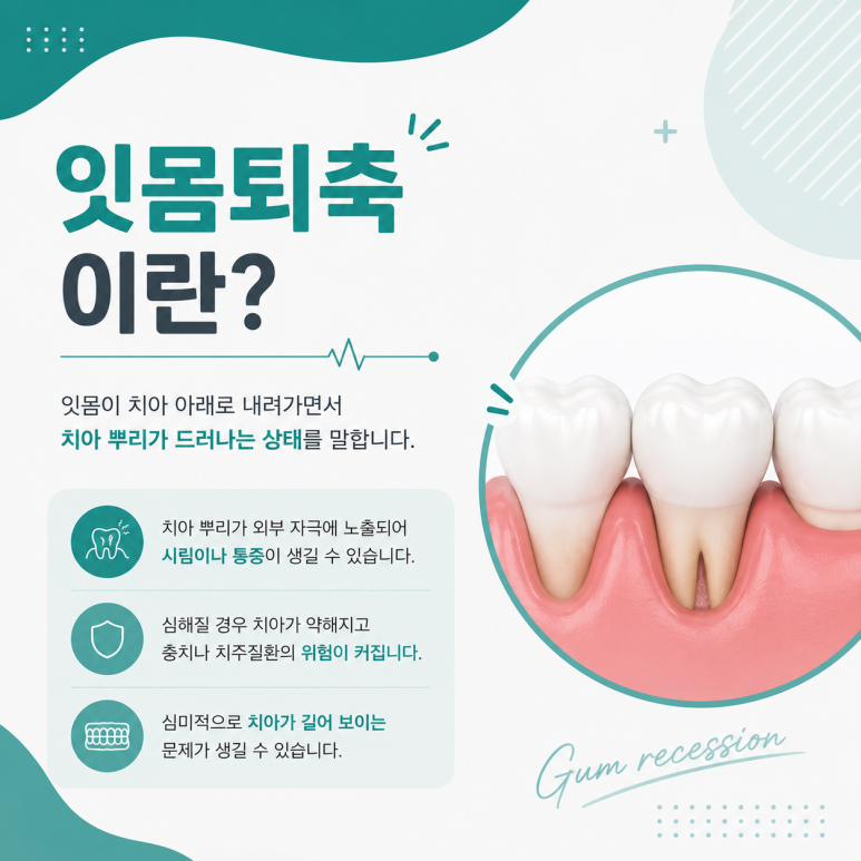 건대입구역치과, 잇몸이 내려앉으면 자연적으로 회복될까요? 관련 이미지 2