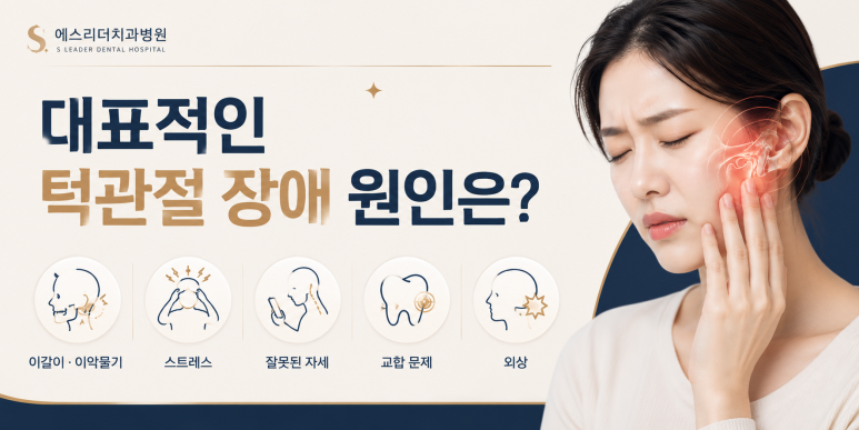 광진구치과 한쪽 턱관절 통증 원인과 증상, 방치하면 치료가 어려워집니다. 관련 이미지 3