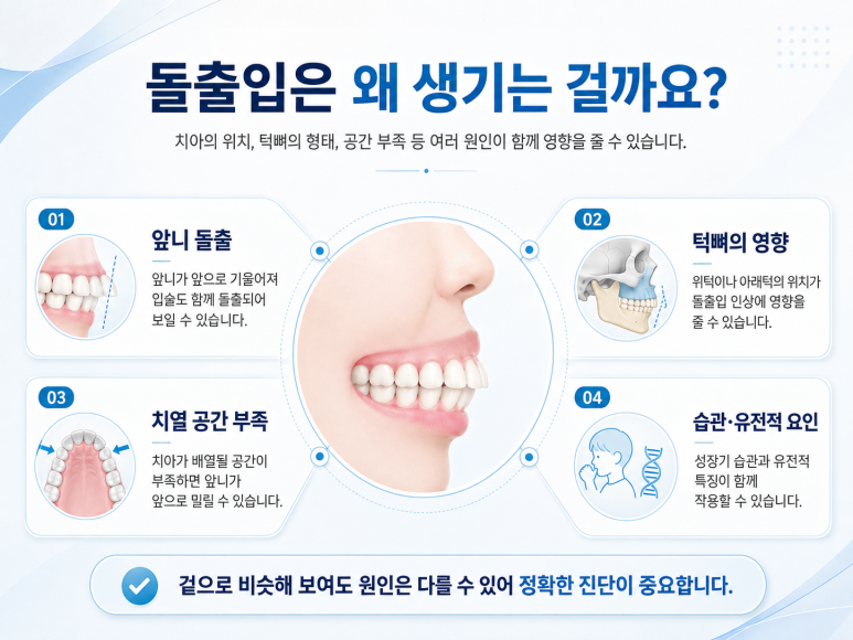 건대치아교정, 돌출입은 치아교정만으로 좋아질 수 있을까요? 관련 이미지 2