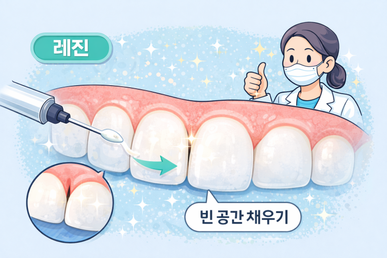 광진구치과 블랙트라이앵글 레진 치료, 가능한 경우와 판단 기준 관련 이미지 4