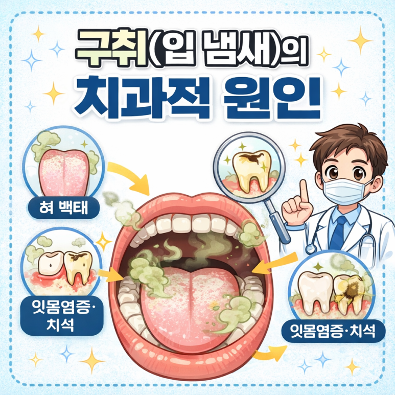 5 Dental Causes of Halitosis (Bad Breath) Explained by Sagajeong Station Dental Clinic image 1
