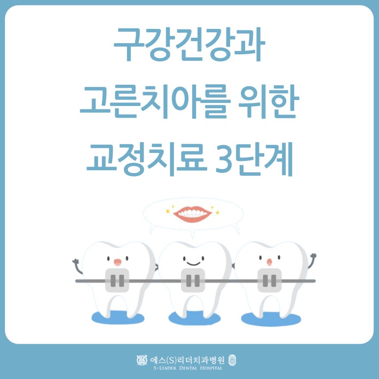 [광진구치과] 구강건강과 고른 치아를 위한 교정치료 3단계 관련 이미지 1