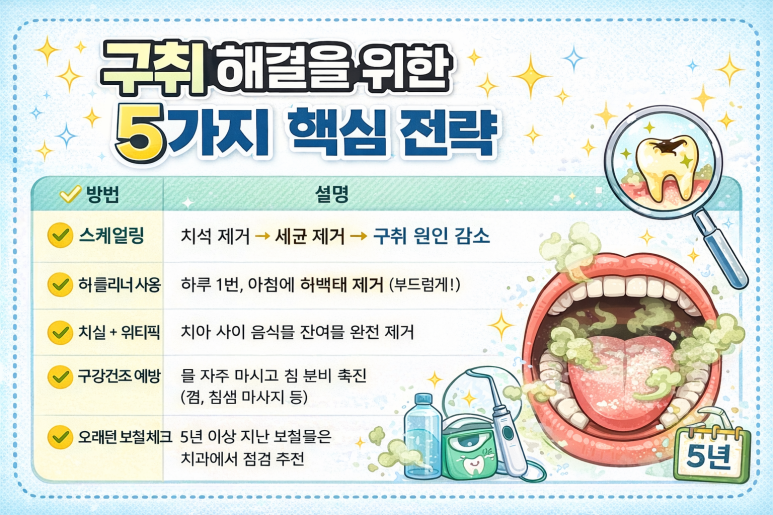 5 Dental Causes of Halitosis (Bad Breath) Explained by Sagajeong Station Dental Clinic image 7