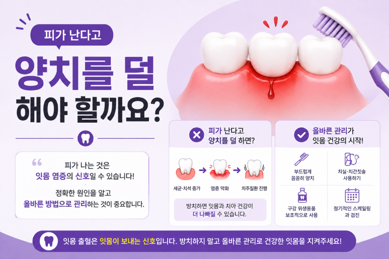 군자역치과 잇몸이 붓고 피가 난다면 스케일링이 필요할까요? 관련 이미지 3