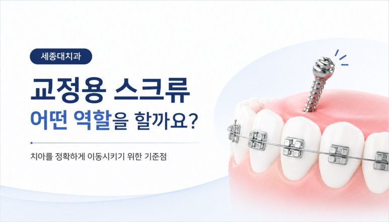세종대치과｜What If an Orthodontic Screw Feels Loose? Causes and How to Respond image 2