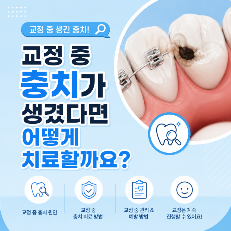 How Is a Cavity Treated If It Develops During Orthodontic Treatment at Neungdong Dental Clinic? image 1