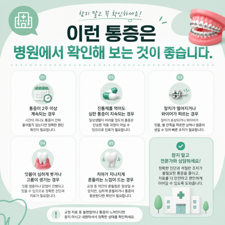 건대입구교정치과, 치아교정 통증은 언제까지 지속될까요? 관련 이미지 6