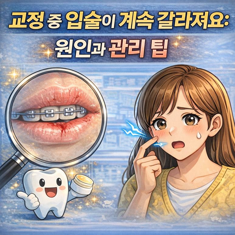 How to Manage Chapped Lips During Orthodontic Treatment, as Explained by a Gwangjin-gu Dental Clinic image 1