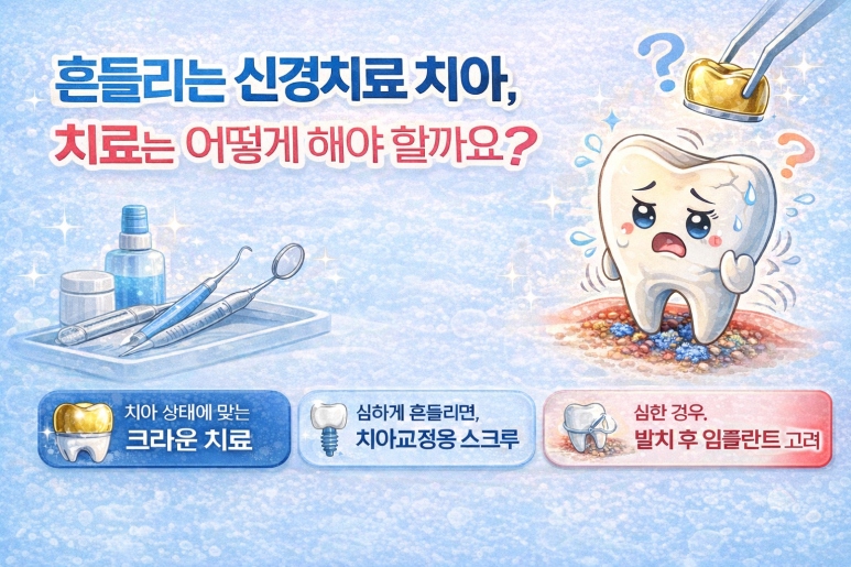 신경치료 치아가 흔들리는 이유, 광진구치과에서 설명합니다. 관련 이미지 5