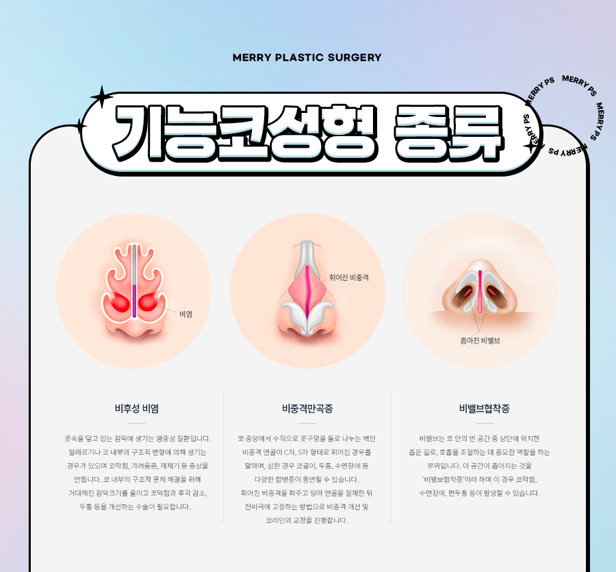 Types of Functional Rhinoplasty Near Sinsa Station: For a Beautiful Nose That’s Easy to Breathe Through! image 3