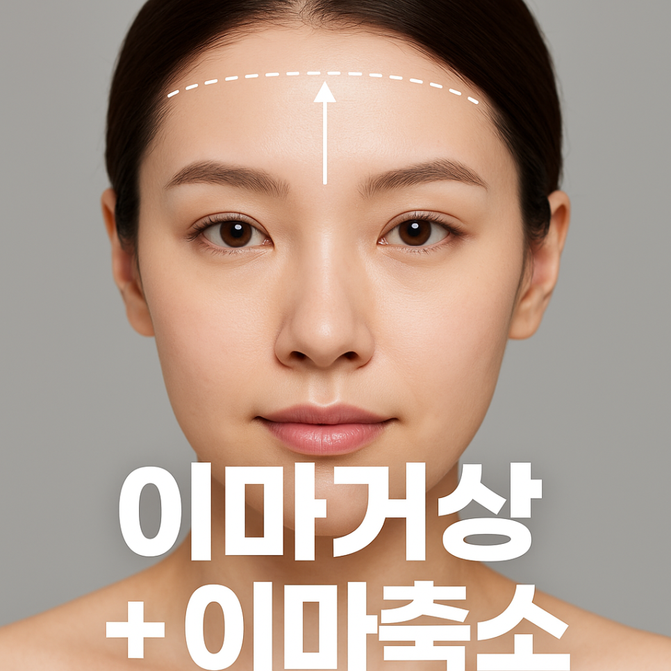이마가 넓어질까 걱정된다면? 이마축소거상술로 해결하세요. 관련 이미지 1