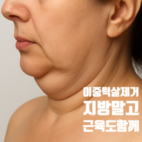 얼굴지방흡입만 하면 다시 쳐지는 이유? 이중턱살제거 핵심은 &lsquo;근육&rsquo;입니다 관련 이미지 1