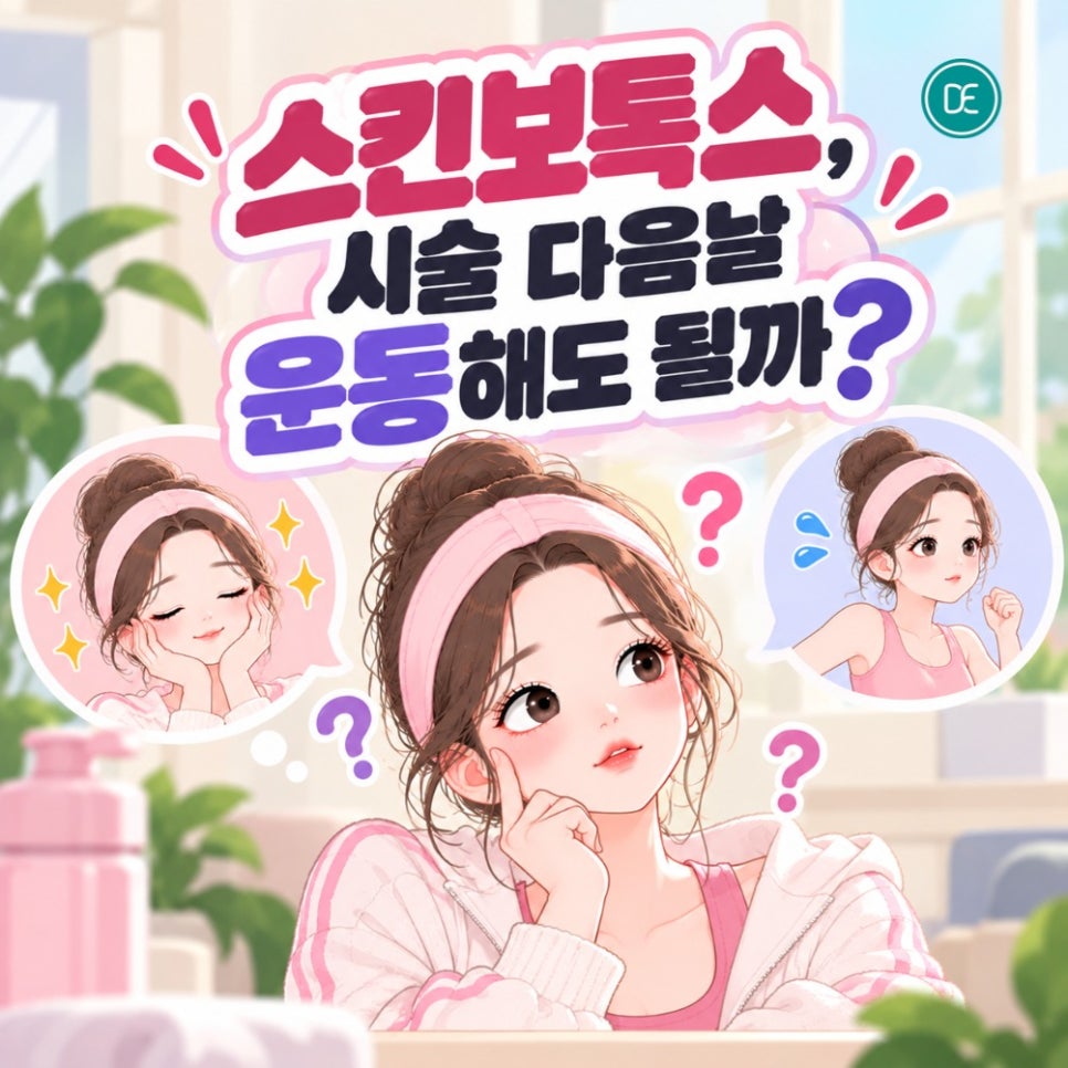 선릉 스킨보톡스, 시술 다음날 운동해도 될까? 관련 이미지 3