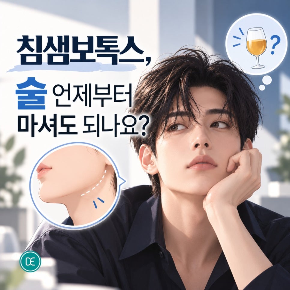 배곧 침샘보톡스, 술 언제부터 마셔도 되나요? 주의사항 정리 관련 이미지 3