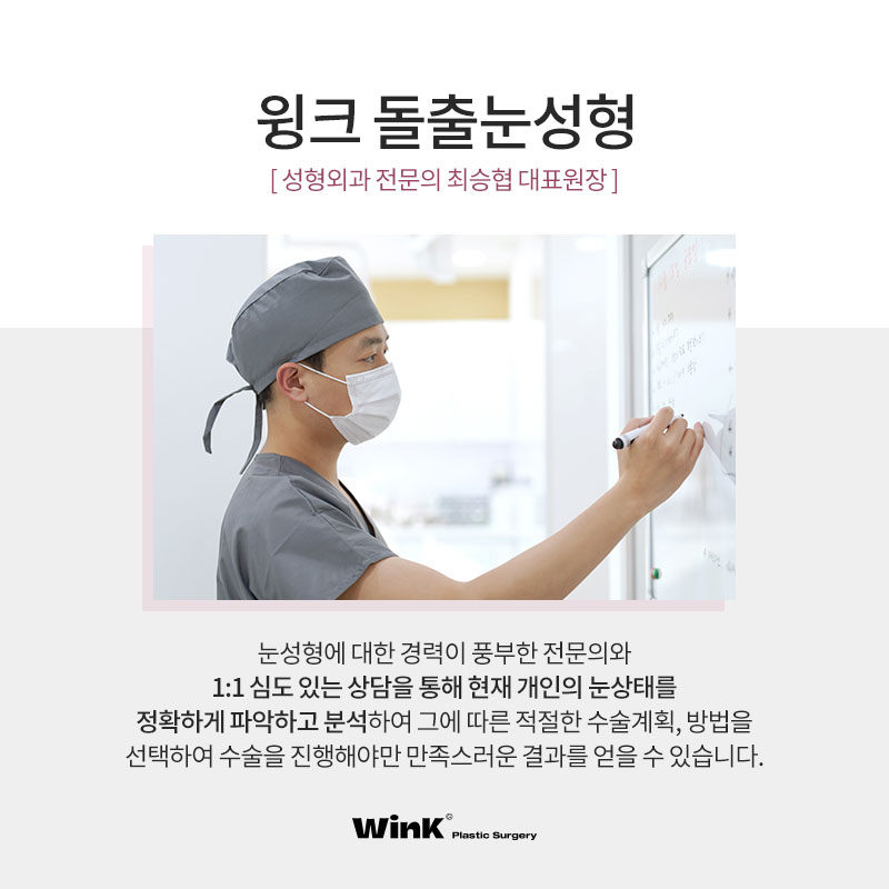 내 눈은 안구가 앞으로 튀어나온 돌출눈? 윙크성형외과에서 알려드리는 돌출눈성형 진단법! 관련 이미지 8