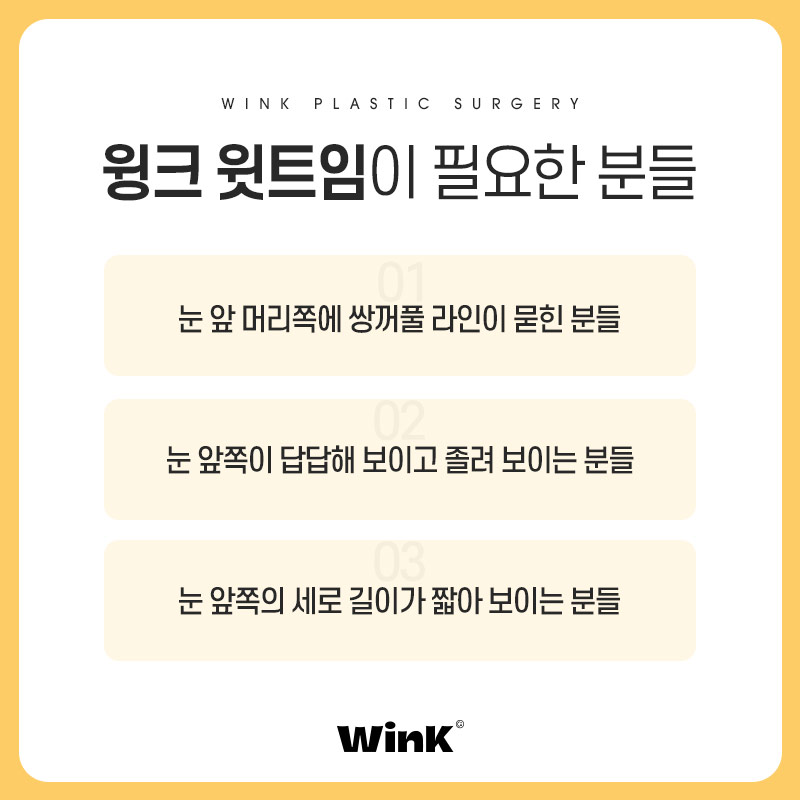 Wink Plastic Surgery Upper Epicanthoplasty for a Line Visible from the Inner Corner image 5