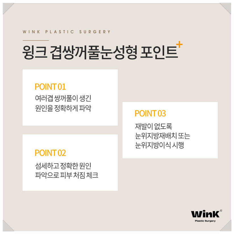 겹주름쌍꺼풀 쌍커풀여러겹 윙크성형외과  겹쌍 쌍커풀주름 관련 이미지 6