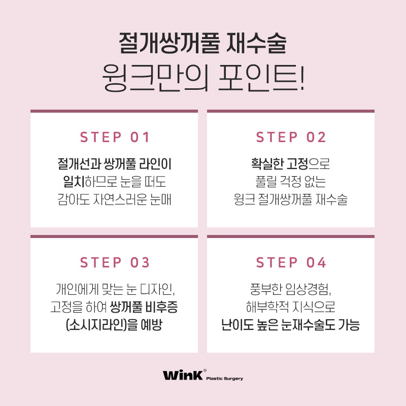 기능성과 심미성 모두 고려한 윙크성형외과 절개쌍꺼풀재수술! 관련 이미지 7
