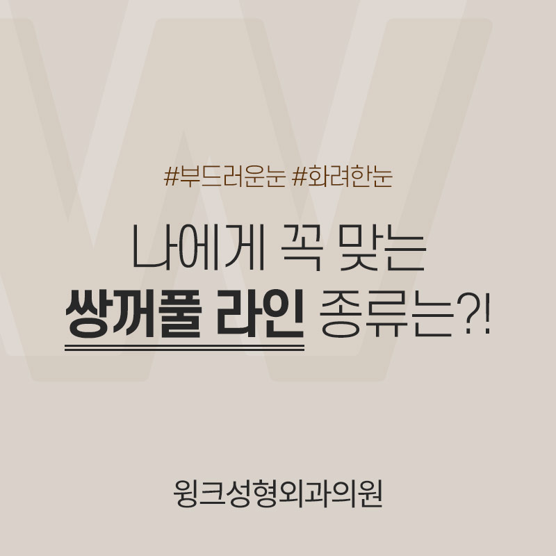 인아웃연예인은 누가 있을까? 윙크성형외과와 알아보는 쌍꺼풀 라인 종류! 관련 이미지 2