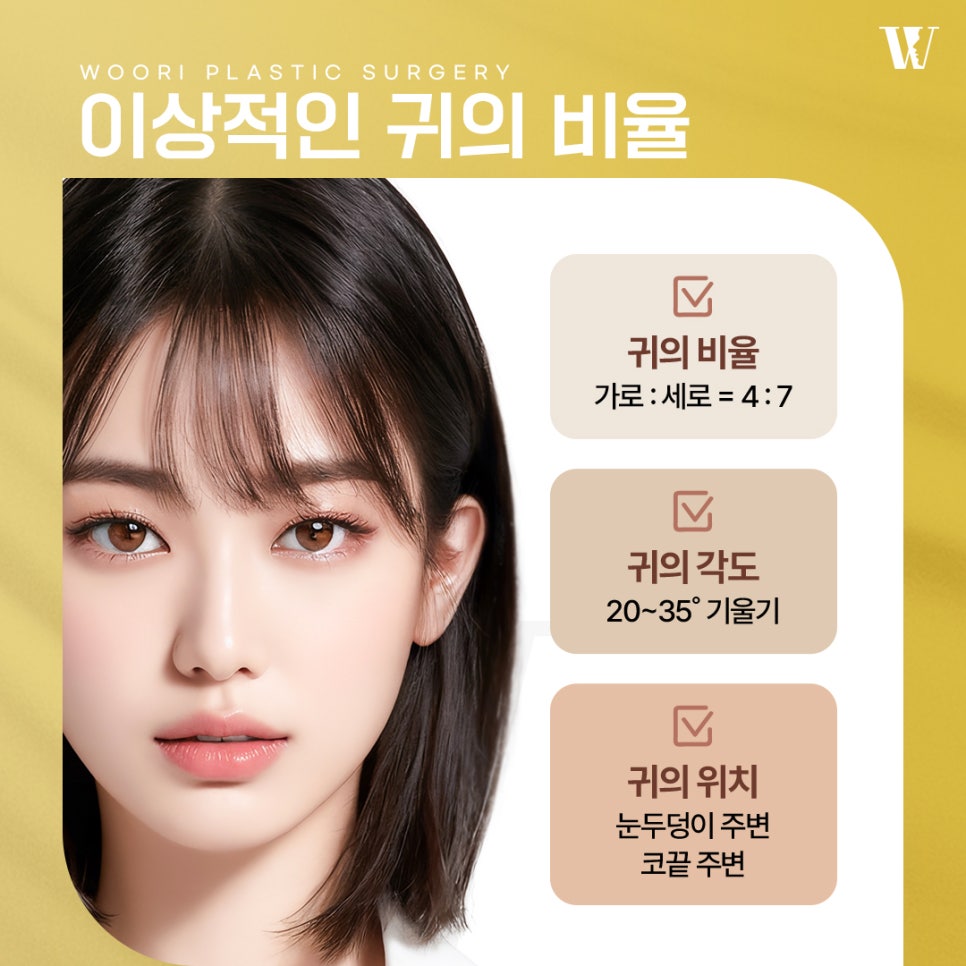 귀성형 균형 잡힌 귀 모양을 위한 선택 관련 이미지 3