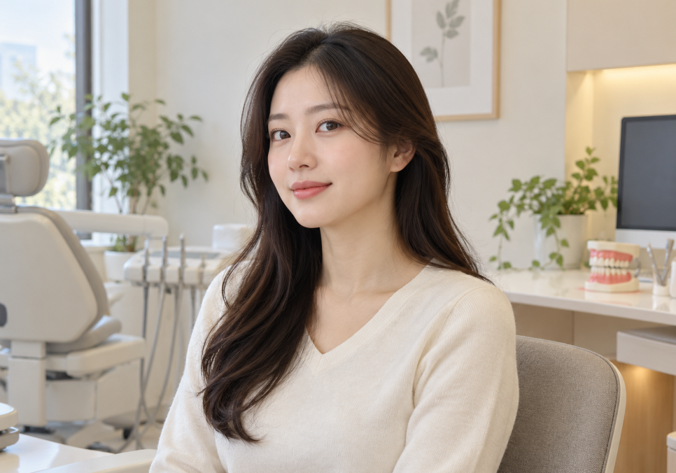 양악수술 상담에서 앞니가 닿지 않는 교합을 확인하는 기준 관련 이미지 1