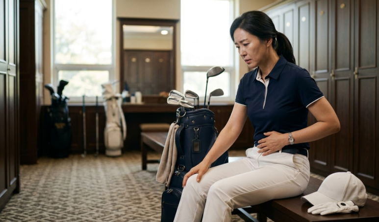 Sore Knees After Golf, Sagging Abdominal Elasticity Management - Larian Cheongdam Clinic image 1