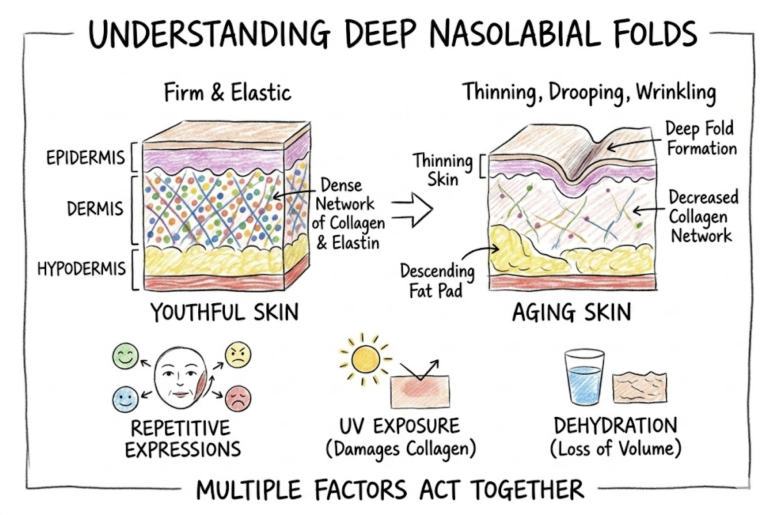Lifting Effects for Deep Nasolabial Folds image 1