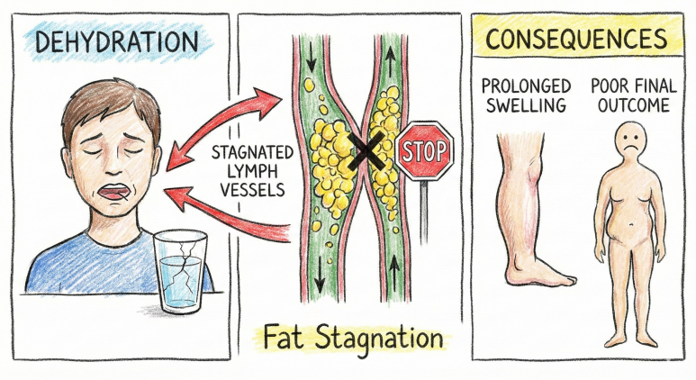 Cheongdam Dermatology: No Effect from Fat-Dissolving Injections? Water Intake Changes the Results image 3