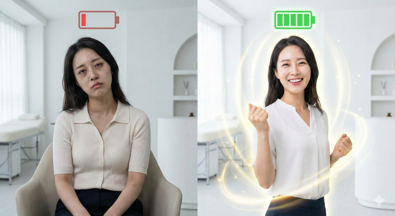 청담피부과 헤일리비버 NAD주사 효과 관련 이미지 2