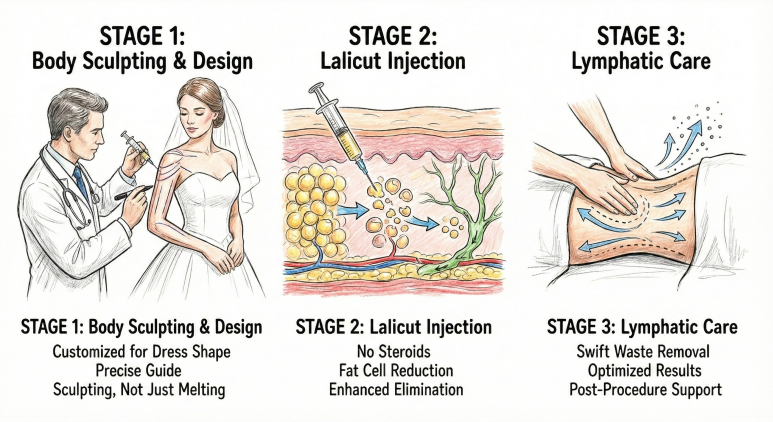 Cheongdam Dermatology: Lipolysis Injections for Pre-Brides, Laricut image 2