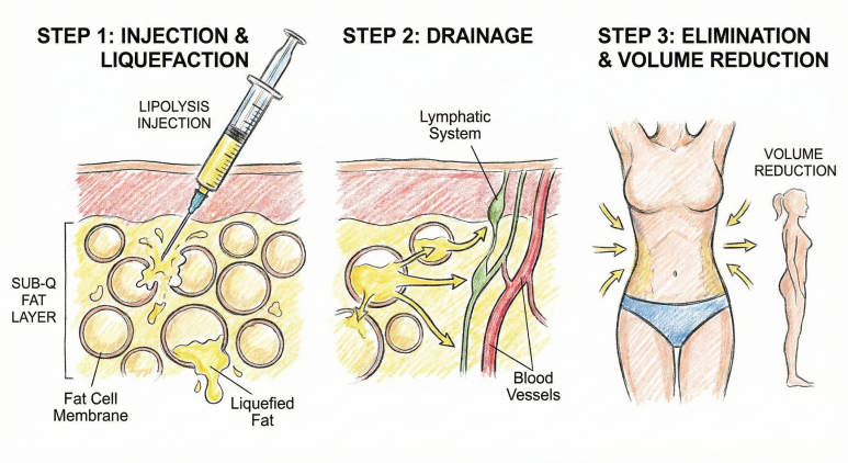 Cheongdam Dermatology: No Effect from Fat-Dissolving Injections? Water Intake Changes the Results image 1