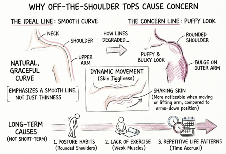 Off-Shoulder Shoulder and Upper Arm Line Care image 1