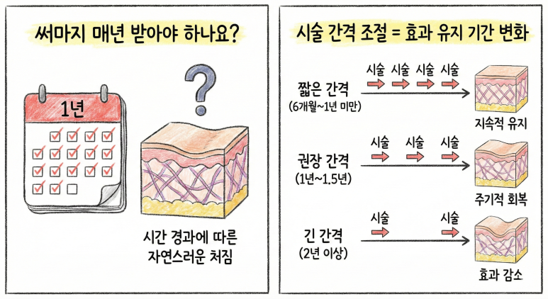 Cheongdam Dermatology Thermage Once a Year? Tips on Treatment Intervals to Extend the Maintenance Period image 1