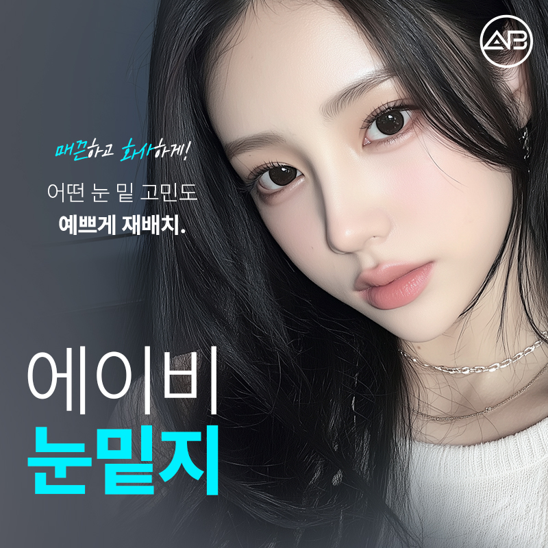 에이비성형외과의원 눈밑지방재배치 눈밑지 수술 방법 후기 관련 이미지 1