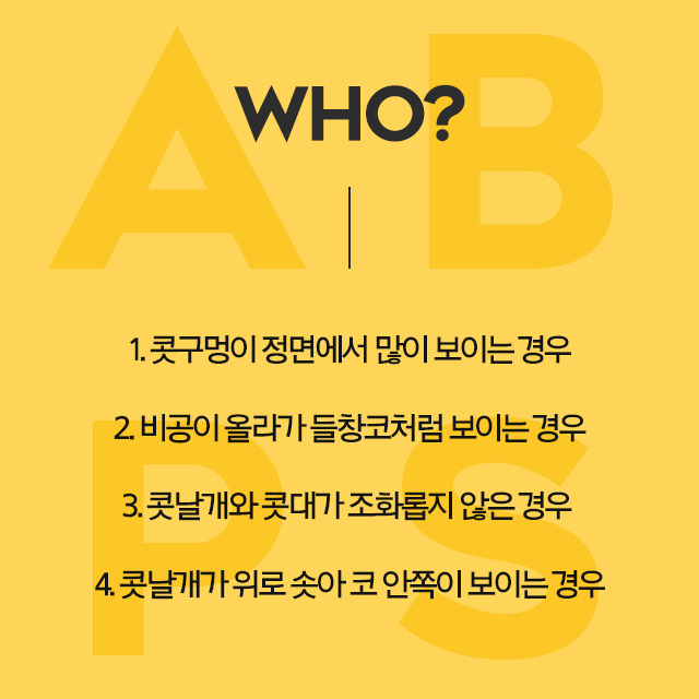 콧구멍이 보이는 것이 고민이라면 에이비 비공내리기 관련 이미지 3