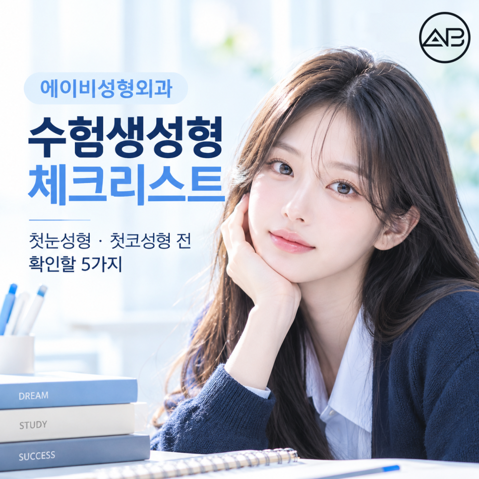 수험생성형 체크리스트, 첫눈성형 첫코성형 전 확인할 5가지 관련 이미지 1