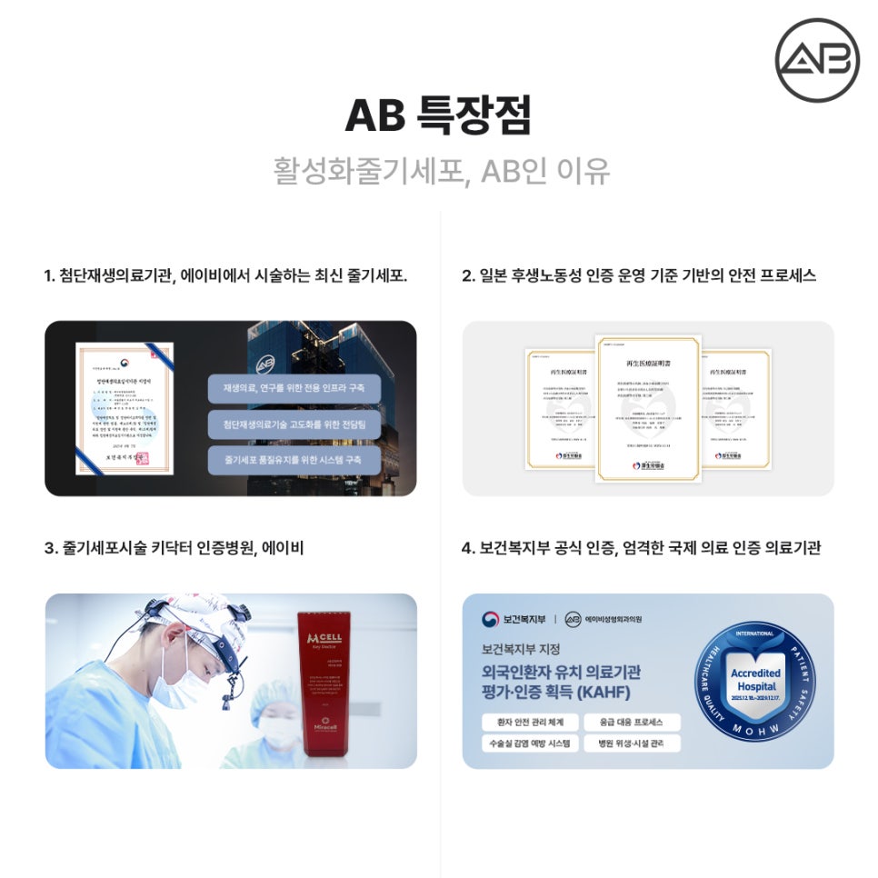 에이비성형외과 활성화줄기세포 안티에이징 안전성 종류 재생 효과 관련 이미지 12