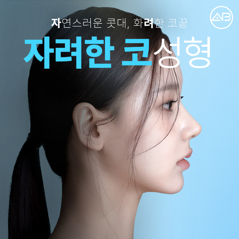자려한코성형, 자연스럽고 세련된 코는 에이비성형외과 관련 이미지 1