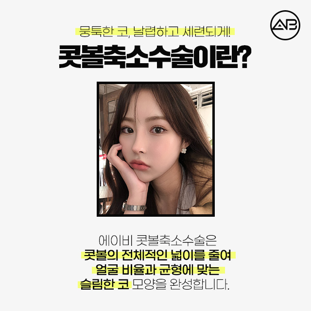 콧볼축소수술 코뚠뚠이의 해결책 관련 이미지 2