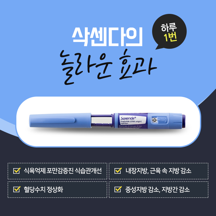 삭센다 도대체 무엇? 관련 이미지 5
