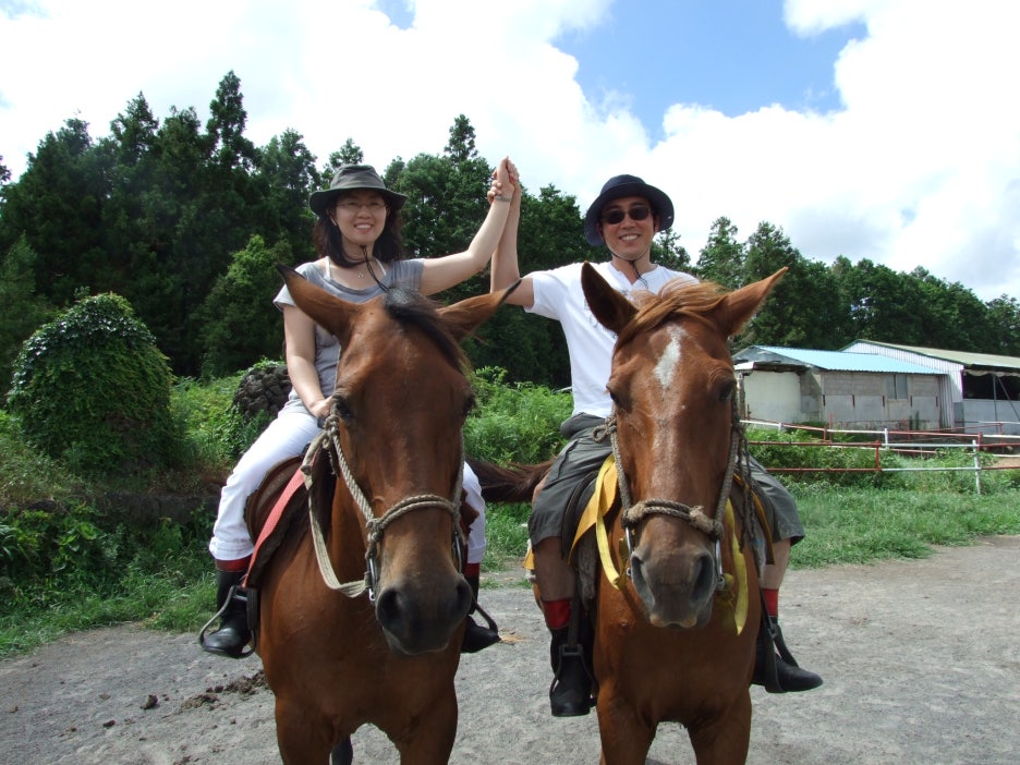 제주도 승마장에서 조랑말타기 체험....2008년 여름 관련 이미지 2