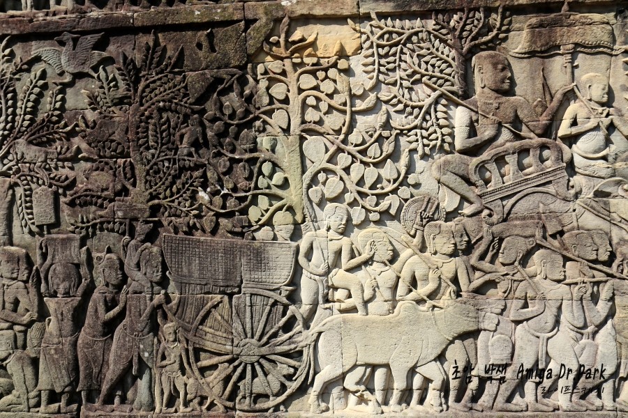 <캄보디아/앙코르와트 자유여행> 3박5일 두근두근!! - Bayon 바이욘사원 #2 /Angkor Thom 앙코르 톰 : 둘쨰날 (2013.12.20 ) 관련 이미지 8