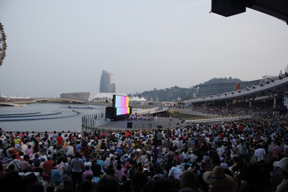 여수엑스포 관람기 7 : 빅오쇼 약 3시간전~1시간전 해상분수쇼..2012.7.21 관련 이미지 4