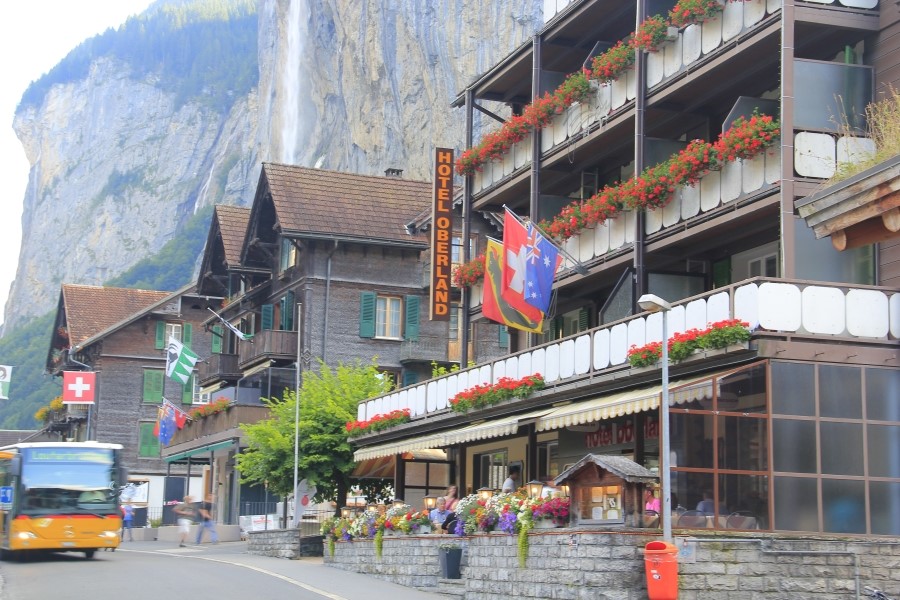 Hotel Oberland of 라우터브루넨 Lauterbrunnen in swiss - Fondue 퐁듀맛집.. ...# 2013년 7월 24일 관련 이미지 7